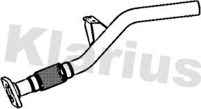 Klarius RN1001V - Tuyau d'échappement droxauto.com