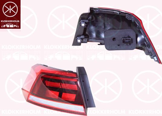 Klokkerholm 95310734A1 - Feu arrière droxauto.com