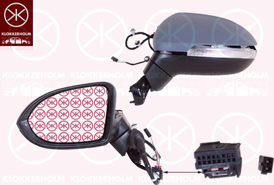 Klokkerholm 95311042 - Rétroviseur extérieur droxauto.com
