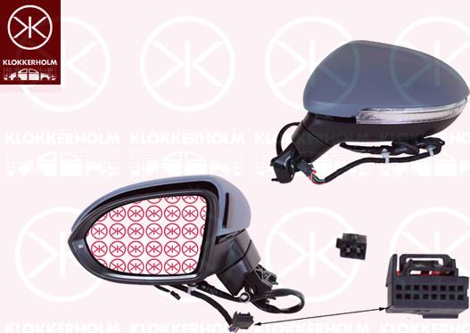 Klokkerholm 95311048 - Rétroviseur extérieur droxauto.com