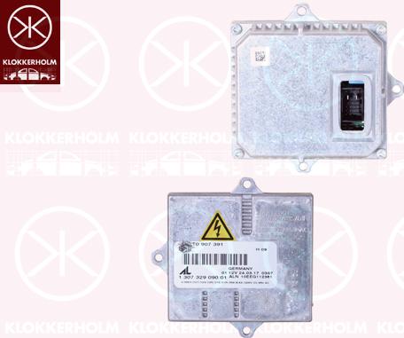 Klokkerholm 95240075A1 - Ballast, lampe à décharge droxauto.com