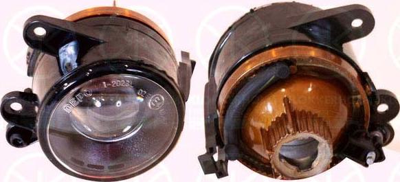 Klokkerholm 95240281 - Projecteur antibrouillard droxauto.com