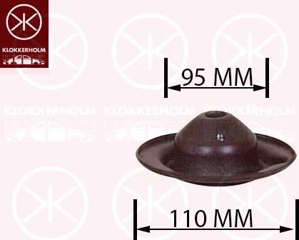 Klokkerholm 9521435 - Patin de ressort droxauto.com