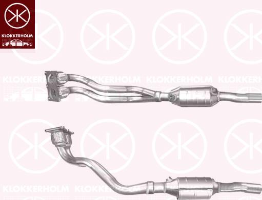 Klokkerholm 95238603 - Catalyseur droxauto.com