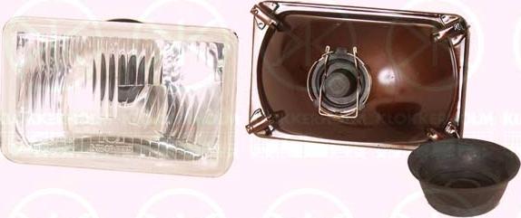 Klokkerholm 96000410 - Optique, projecteur principal droxauto.com