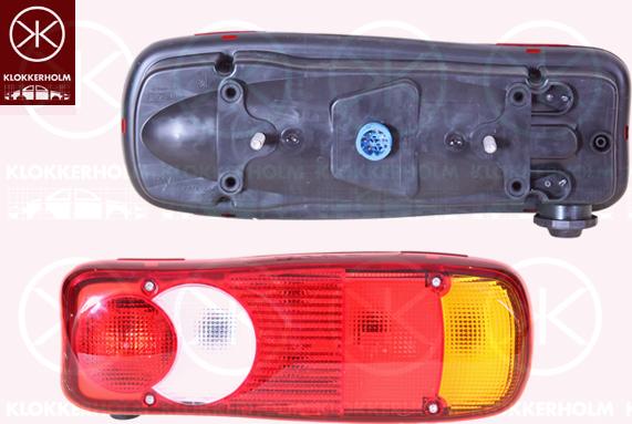 Klokkerholm 96000740 - Disperseur, feu arrière droxauto.com