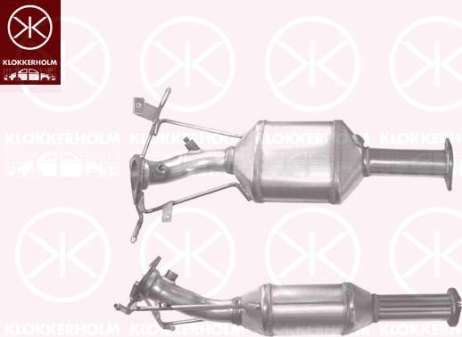 Klokkerholm 90578600 - Filtre à particules / à suie, échappement droxauto.com