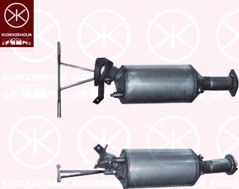 Klokkerholm 90608600 - Filtre à particules / à suie, échappement droxauto.com