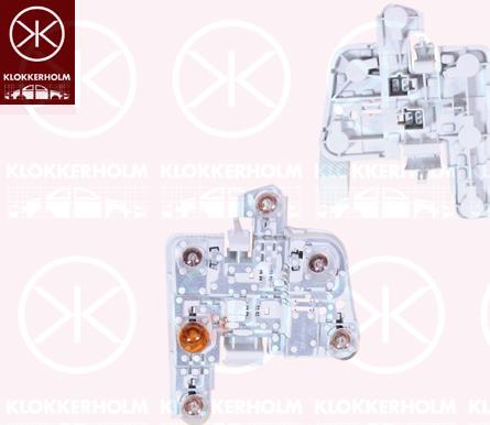 Klokkerholm 90090777A1 - Support de lampe, feu arrière droxauto.com