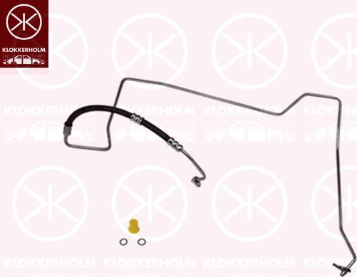 Klokkerholm 90213506 - Tuyau hydraulique, direction droxauto.com