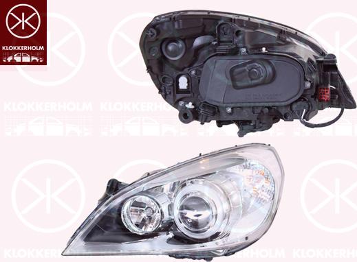 Klokkerholm 90220187 - Projecteur principal droxauto.com