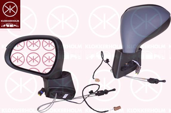 Klokkerholm 55081021 - Rétroviseur extérieur droxauto.com