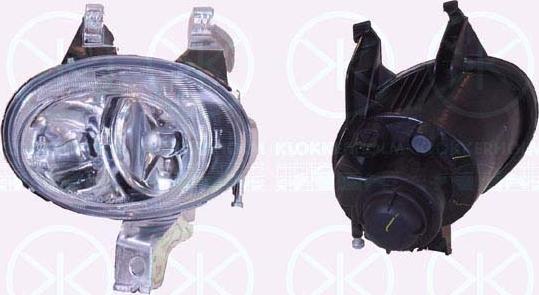 Klokkerholm 55070285 - Projecteur antibrouillard droxauto.com