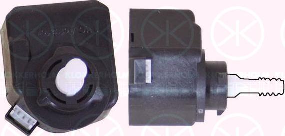 Klokkerholm 55140060 - Correcteur, portée lumineuse droxauto.com