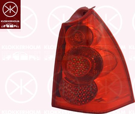 Klokkerholm 55140724 - Feu arrière droxauto.com