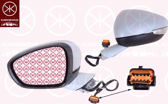 Klokkerholm 55391041 - Rétroviseur extérieur droxauto.com