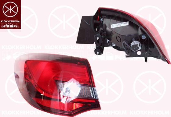 Klokkerholm 50530701A1 - Feu arrière droxauto.com