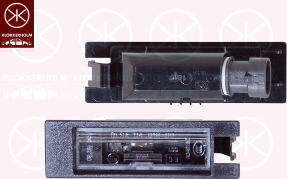 Klokkerholm 50520850 - Feu éclaireur de plaque droxauto.com