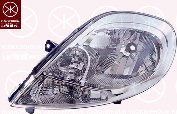 Klokkerholm 50890134 - Projecteur principal droxauto.com