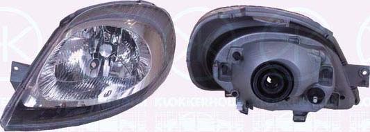 Klokkerholm 50890125 - Projecteur principal droxauto.com