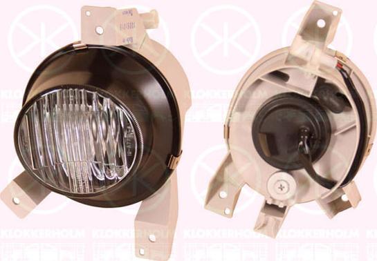 Klokkerholm 50320282 - Projecteur antibrouillard droxauto.com