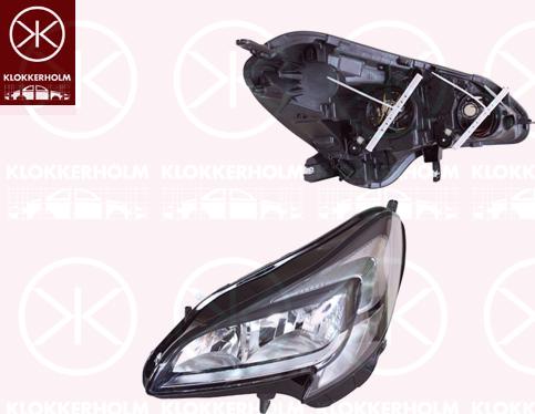 Klokkerholm 50250123A1 - Projecteur principal droxauto.com