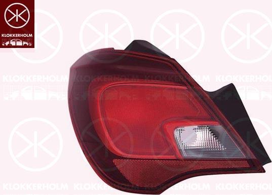 Klokkerholm 50250713 - Feu arrière droxauto.com