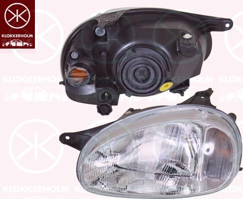Klokkerholm 50220125A1 - Projecteur principal droxauto.com