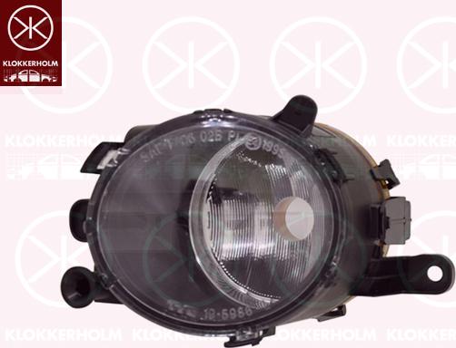Klokkerholm 50790283 - Projecteur antibrouillard droxauto.com