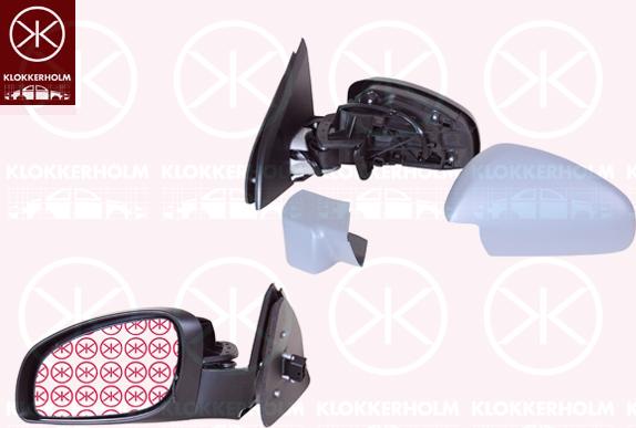 Klokkerholm 50781041 - Rétroviseur extérieur droxauto.com