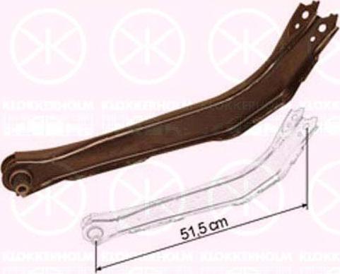 Klokkerholm 5077825 - Bras de liaison, suspension de roue droxauto.com