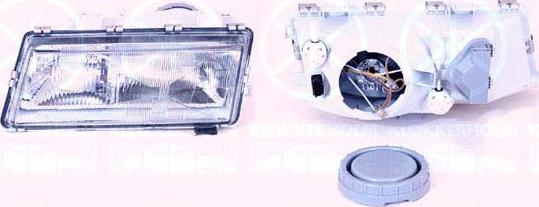 Klokkerholm 65250131 - Projecteur principal droxauto.com