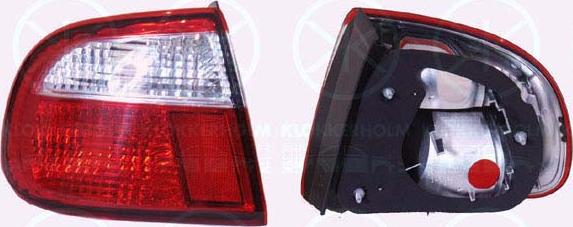 Klokkerholm 66160711 - Feu arrière droxauto.com
