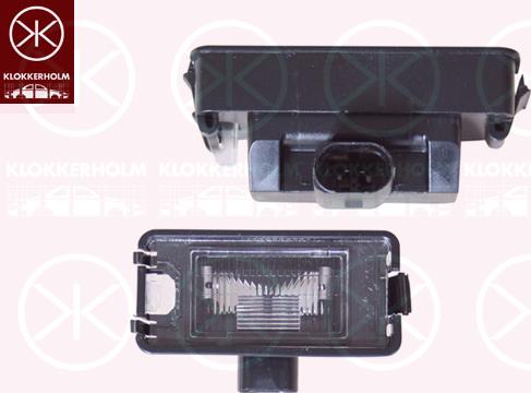 Klokkerholm 66120850 - Feu éclaireur de plaque droxauto.com