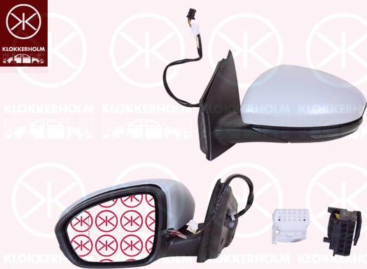 Klokkerholm 60461043 - Rétroviseur extérieur droxauto.com