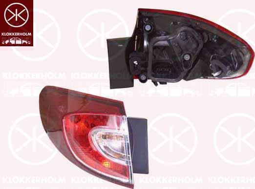 Klokkerholm 60430705A1 - Feu arrière droxauto.com