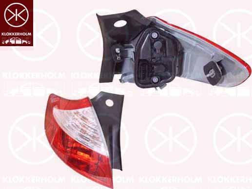 Klokkerholm 60430701A1 - Feu arrière droxauto.com