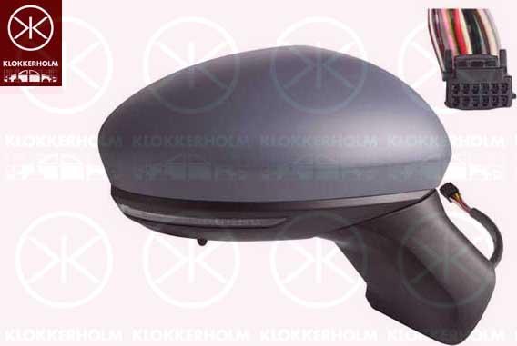 Klokkerholm 60151044 - Rétroviseur extérieur droxauto.com