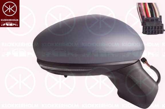 Klokkerholm 60151046 - Rétroviseur extérieur droxauto.com