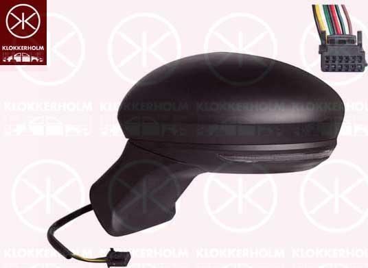 Klokkerholm 60151041 - Rétroviseur extérieur droxauto.com