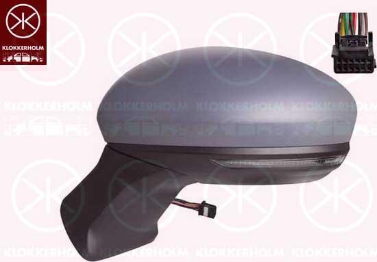 Klokkerholm 60151043 - Rétroviseur extérieur droxauto.com