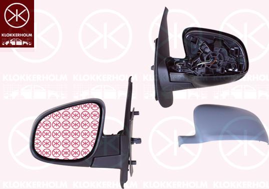 Klokkerholm 60111034 - Rétroviseur extérieur droxauto.com