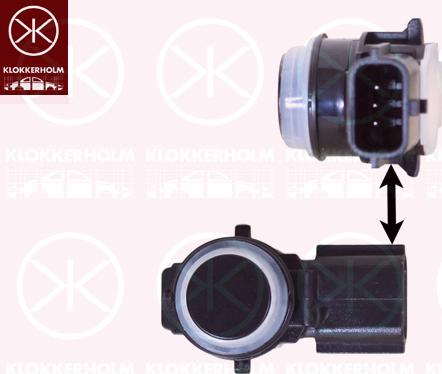 Klokkerholm 60349001 - Capteur, parctronic droxauto.com