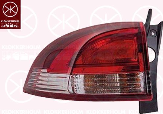 Klokkerholm 60340721A1 - Feu arrière droxauto.com