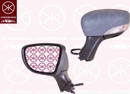 Klokkerholm 60341045 - Rétroviseur extérieur droxauto.com