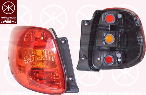Klokkerholm 68350713 - Feu arrière droxauto.com