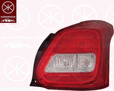 Klokkerholm 68280711 - Feu arrière droxauto.com