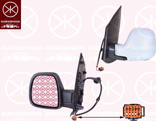 Klokkerholm 05541043 - Rétroviseur extérieur droxauto.com