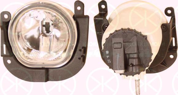 Klokkerholm 05530281 - Projecteur antibrouillard droxauto.com