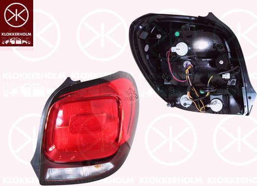 Klokkerholm 05020702A1 - Feu arrière droxauto.com